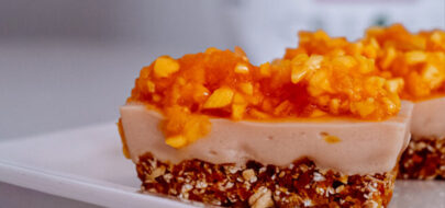 Eiwitrijke vegan Koningsdag taartjes