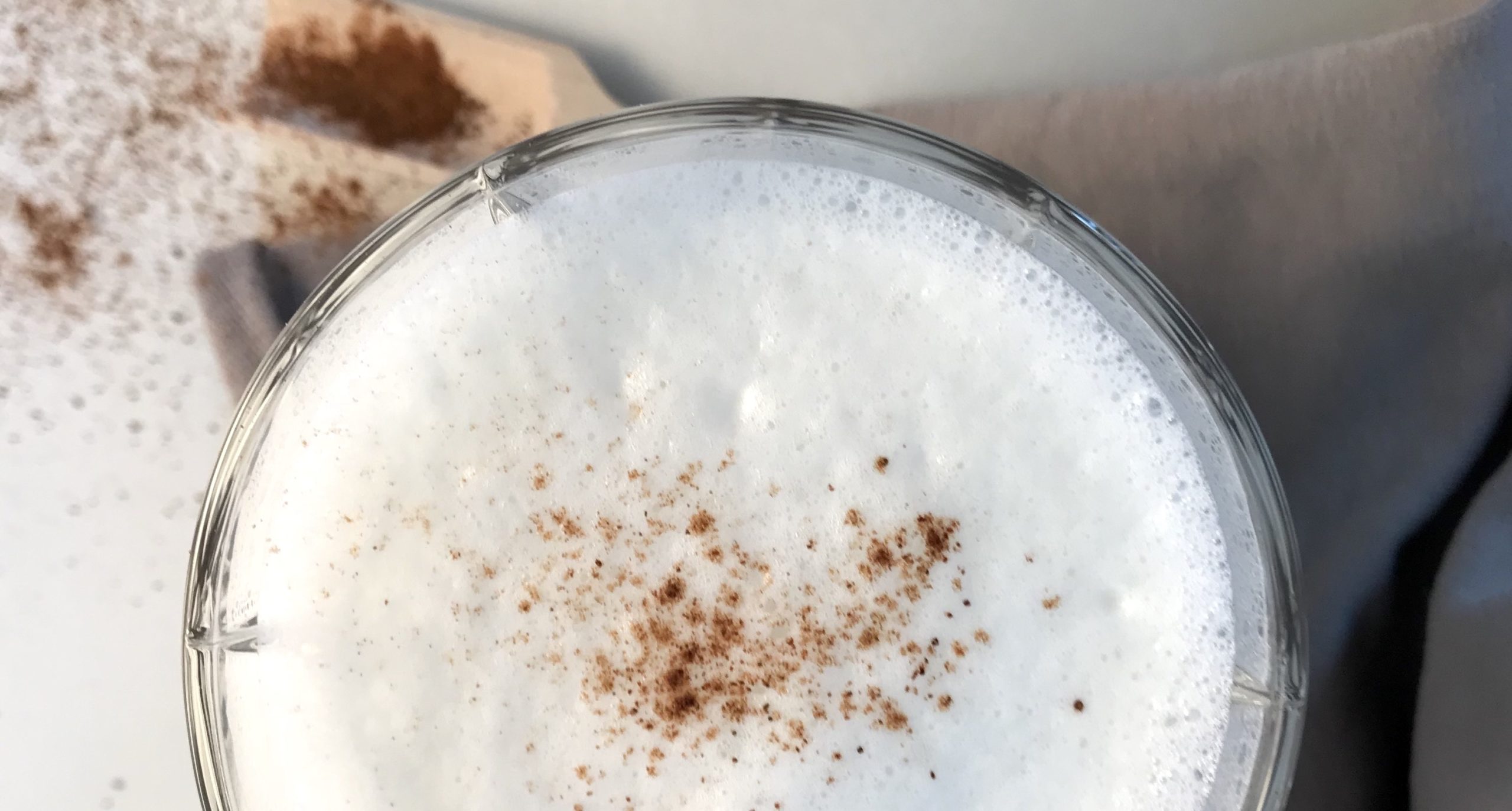 Gezonde suikervrije chai latte