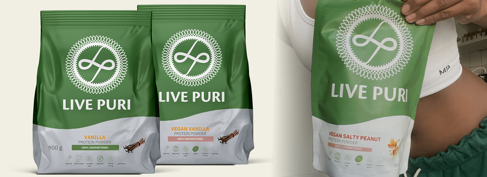 Van welke eiwitpoeder krijg je geen buikpijn?