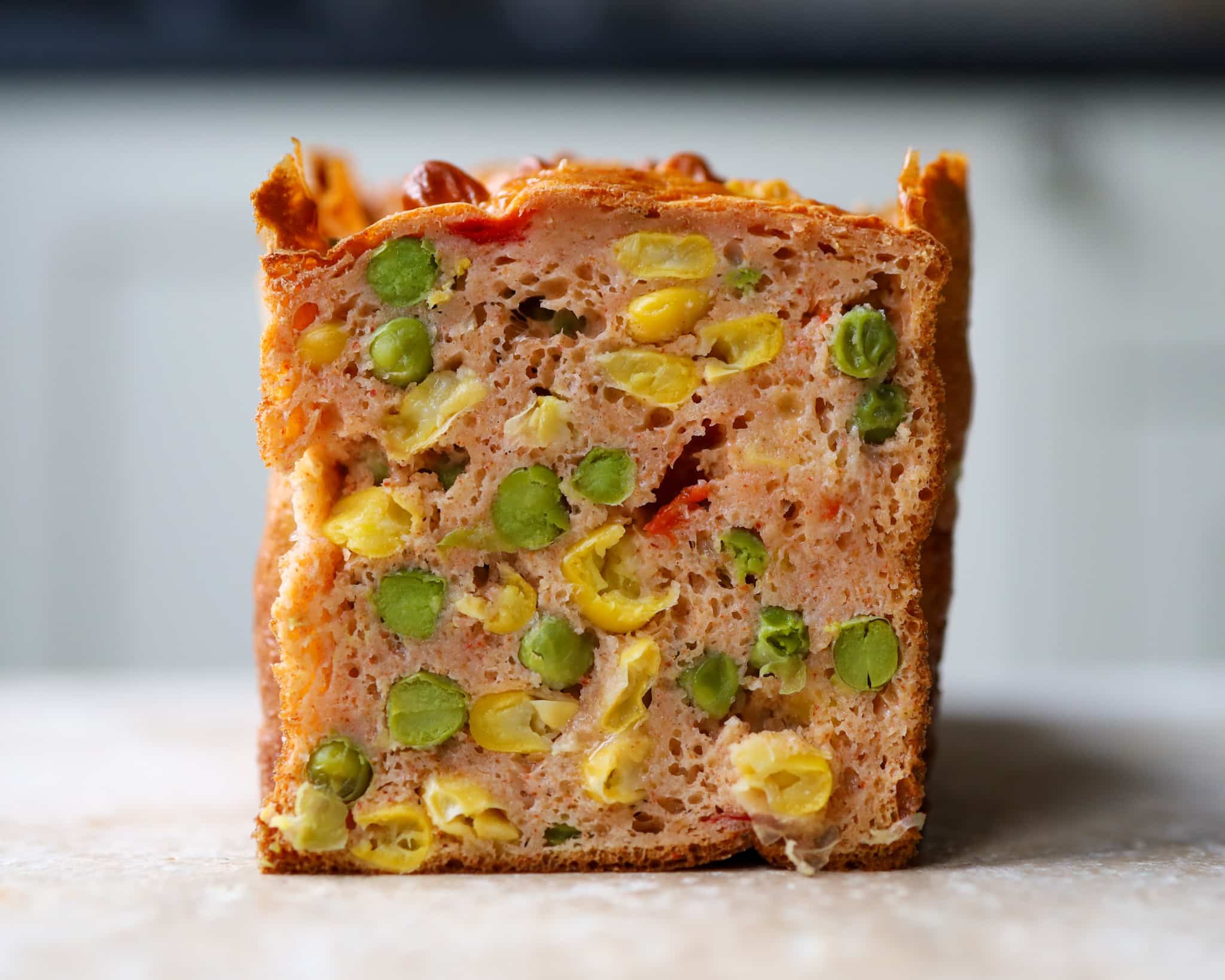 Eiwitrijk groentebrood
