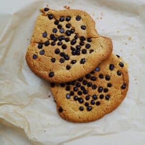Eiwitrijke chocolate chip cookies