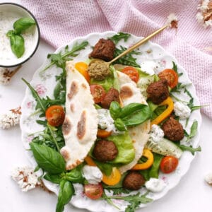 Eiwitrijke piadina zelf maken recept Live Puri