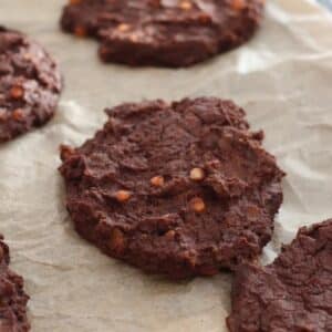 Vegane high protein Schoko-Cookies