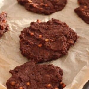 Vegane high protein Schoko-Cookies