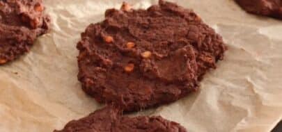 Vegane high protein Schoko-Cookies
