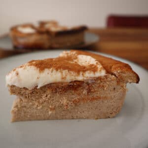 Koolhydraatarme cinnamon cheesecake