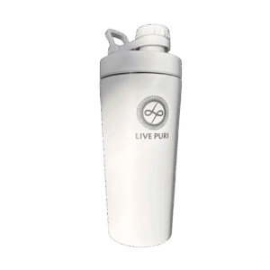 Live Puri RVS shaker 600ml