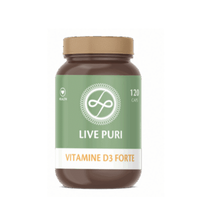 Vitamine D3 forte capsules Live Puri