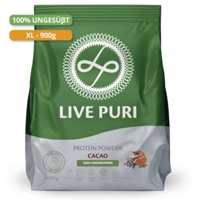 Live Puri eiwitpoeder Cacao Ongezoet XL DE