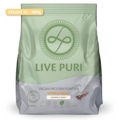 Live Puri vegan vanille eiwitpoeder