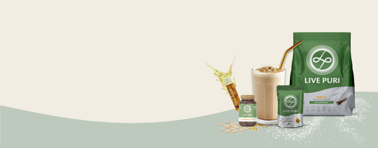Live Puri eiwitpoeder vitamines plantaardig eiwitpoeder collageen creatine supplementen