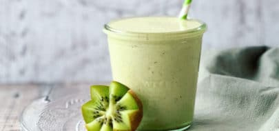 Live Puri groene kiwi avocado proteine smoothie