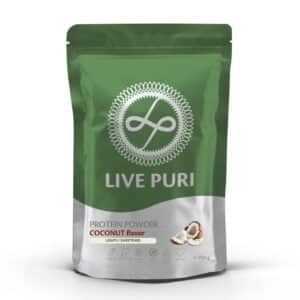 Live Puri kokos licht gezoet eiwitpoeder 250g