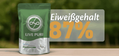 Live Puri - Eiweißpulver mit hohem Eiweißgehalt