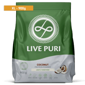 Proteinpulver Kokos leicht gesüßt XL (900 g)