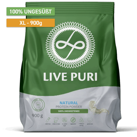 Proteinpulver Neutral ungesüßt XL (900 g)
