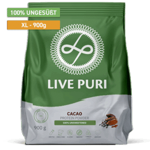 Proteinpulver Kakao ungesüßt XL (900 gram)