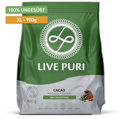 Proteinpulver Kakao ungesüßt XL (900 gram)