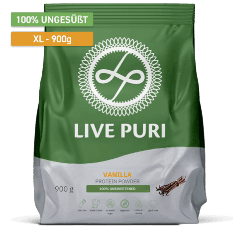 Proteinpulver Vanille ungesüßt XL (900 g)