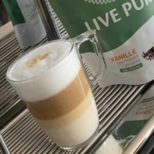 Proteine latte macchiato