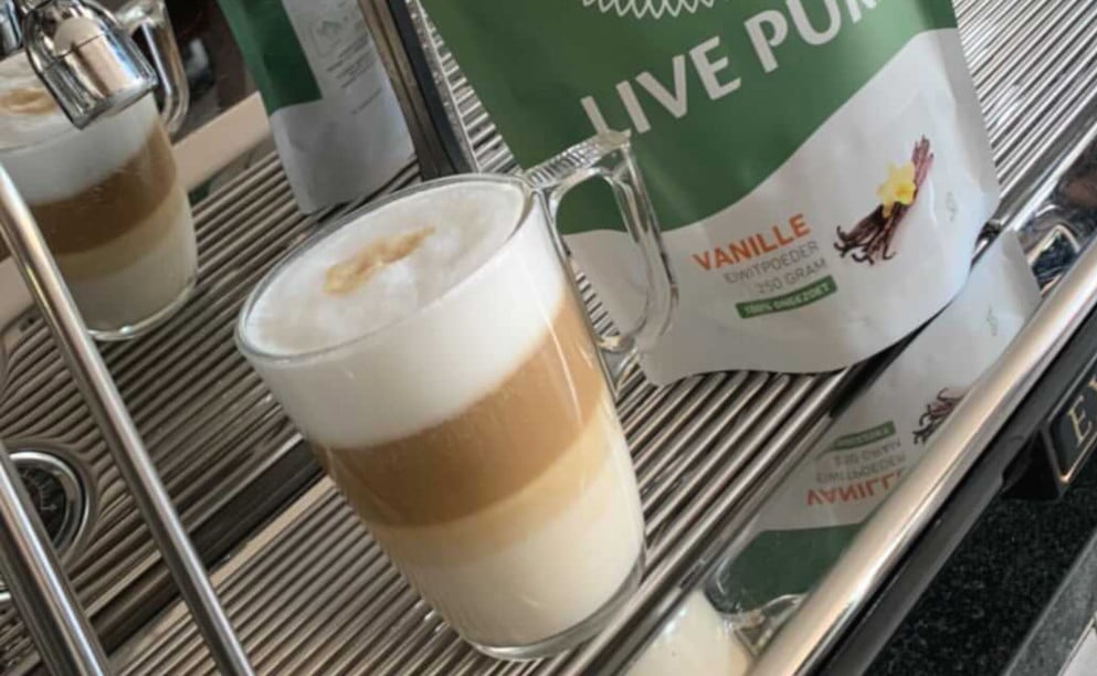 Proteine latte macchiato