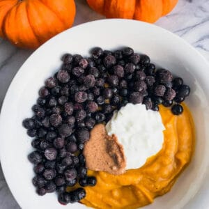 Pumpkin pie bowl Live Puri