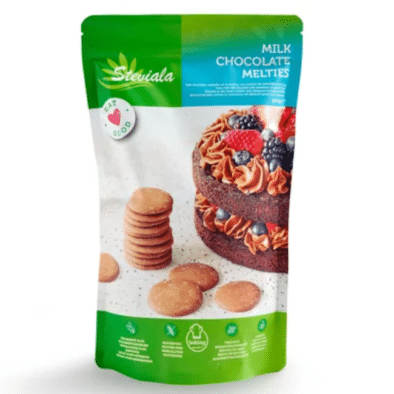 Suikervrije chocolade druppels melk Steviala