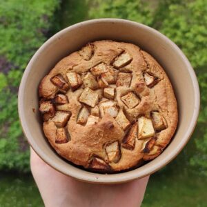 Vegan appeltaart Baked Oats Live Puri