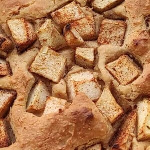 Vegan appeltaart Baked Oats Live Puri