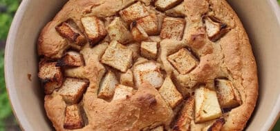 Vegan appeltaart Baked Oats Live Puri