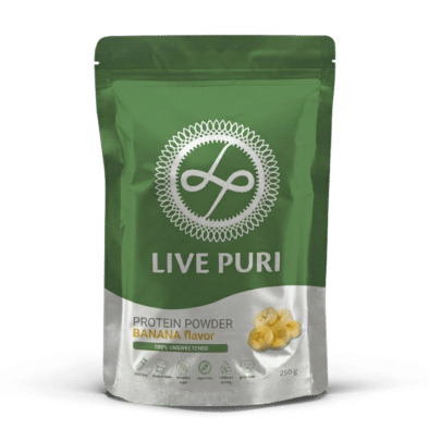 Live Puri Bananen Proteinpulver