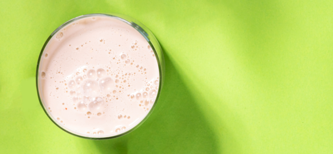 eiwitshake zonder blender